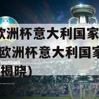 2024欧洲杯意大利国家队号码(2024欧洲杯意大利国家队球衣号码揭晓)