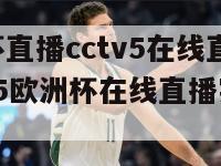 欧洲杯直播cctv5在线直播(CCTV5欧洲杯在线直播实况达观)